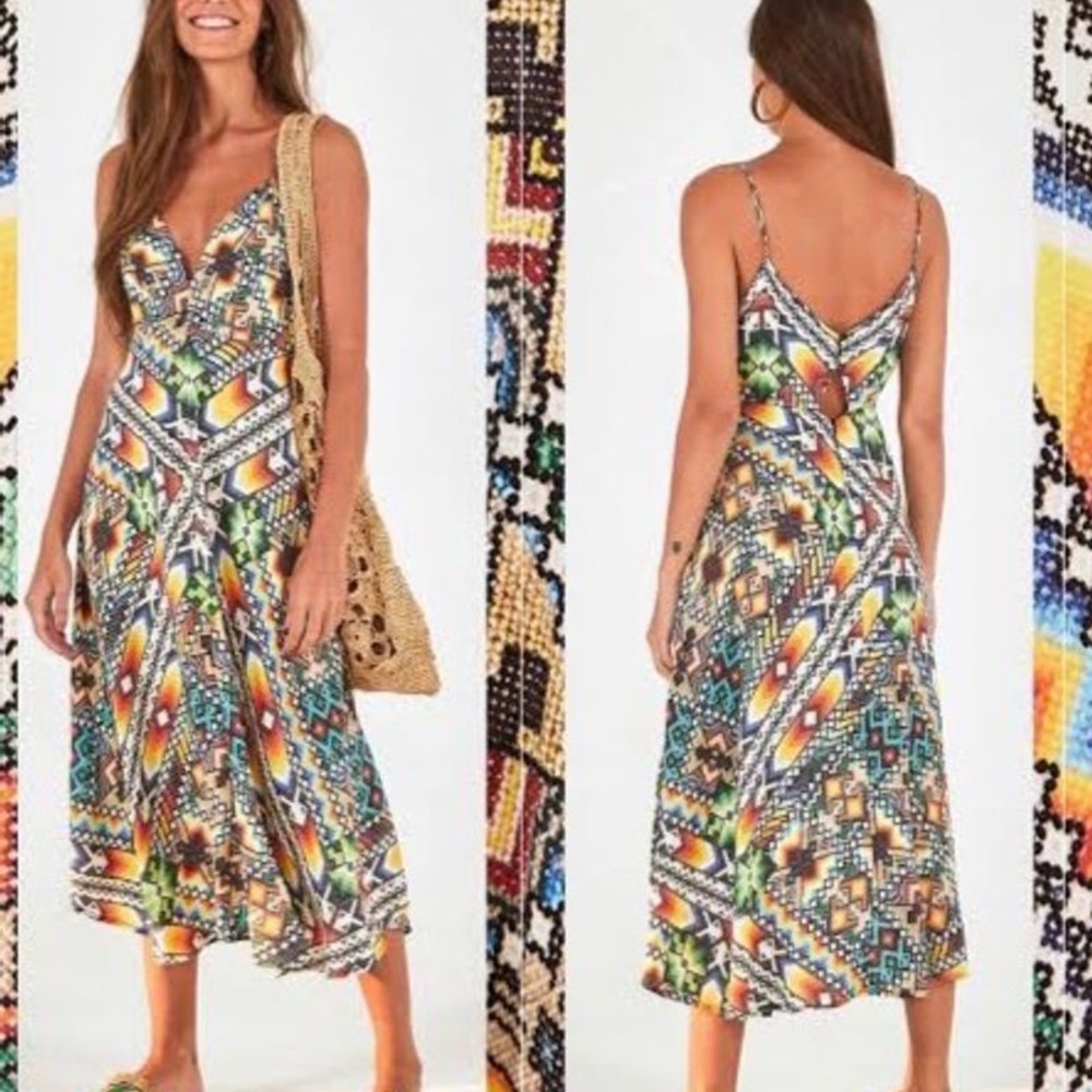 FARM Awavena Midi Dress - Picture 2 of 6